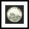 Counter commemorating the completion of the ship-building programme; reverse by J.C. Roettier