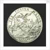 Counter commemorating the outbreak of the Thirty Years War; reverse by C.N. Roettier