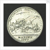 Counter commemorating the Battle of Minorca, 1756; reverse by C.N. Roettier
