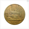Counter commemorating the embarkation of Scipio for Africa, BC149, and his meeting with Hannibal; obverse by Jac Dassier