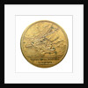Counter commemorating Caesar in Alexandria, BC48; obverse by Jac Dassier