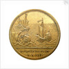 Counter commemorating the Battle of Actium BC31; reverse by J. Dassier