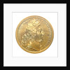Medal commemorating the capture of Rosas, 1693; obverse by J. Mauger