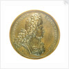 Medal commemorating the Expedition to Brest, 1694; obverse by H. Roussel