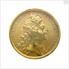 Medal commemorating the action off Malaga, 1704; obverse by J.A. Meisonie