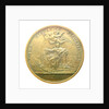Medal commemorating the action off Malaga, 1704; reverse by J.A. Meisonie