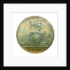 Medal commemorating the action off Malaga, 1704; reverse by T. Bernard