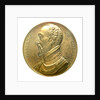 Medal commemorating Admiral Gaspard de Coligny (1516-1572); obverse by R. Gayrard
