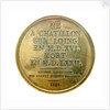 Medal commemorating Admiral Gaspard de Coligny (1516-1572); reverse by R. Gayrard