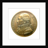 Medal commemorating Admiral Gaspard Monge (1746-1818); obverse by J.E. Gatteaux