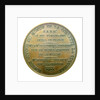 Medal commemorating the voyage of corvette, 'La Coquille', 1822; reverse by J.P. de Puymaurin