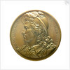 Medal commemorating Admiral Anne Hilarion de Contentin, Comte de Tourville (1642-1701); obverse by J.A. Pingret