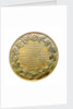 Medal commemorating Baron Francois Pierre Charles Dupin (1784-1873); reverse by A. Bovy
