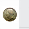 Medal commemorating the voyage of Prince Jérôme Napoleon, 1856 by Aristide Barr