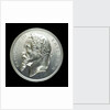 Medal commemorating the opening of the Suez Canal, 1869; obverse by E.A. Oudin
