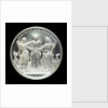 Medal commemorating the opening of the Suez Canal, 1869; reverse by E.A. Oudin
