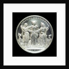 Medal commemorating the opening of the Suez Canal, 1869; reverse by E.A. Oudin