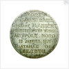 Medal die commemorating the siege of Paris, 1870-1871 and G Lambert, the explorer; obverse by unknown