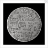 Medal die commemorating the siege of Paris, 1870-1871 and Citizen Latappy; obverse by unknown