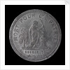 Medal commemorating the siege of Paris, 1870-1871 and death of Lieutenant Edgard Saisset; obverse by unknown