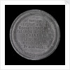 Medal commemorating the siege of Paris, 1870-1871 and death of Lieutenant Edgard Saisset; reverse by Unknown