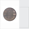 Medal commemorating  Admiral Justin-Napoleon Chasseloup-Laubat (1805-1873); reverse by A. Desaide
