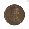 Medal commemorating the defence of Guadeloupe, 1721; obverse by J. Duvivier