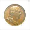 Medal commemorating Louis XVIII landing at Calais, 1814; obverse by B. Andrieu; N.G. Brenet