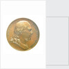 Medal commemorating Louis XVIII landing at Calais, 1814; obverse by B. Andrieu; N.G. Brenet