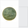 Medal commemorating the death of Czar Peter I, 1725; obverse by J. Dassier