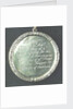 Medal commemorating Robert Taylor of "Mary Galley"; reverse by J. Croker