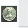 Medal commemorating Barcelona relieved, 1706; obverse by J. Croker