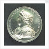 Medal commemorating the Peace of Utrecht, 1713; obverse by J. Croker