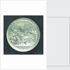 Medal commemorating the arrival of King George I in England, 1714 and dominion of the seas; reverse by J. Croker