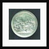Medal commemorating the arrival of King George I in England, 1714 and dominion of the seas; reverse by J. Croker