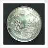 Medal commemorating the landing of King Charles II at Dover, 1660; reverse by J. Roettier