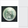 Naval reward medal commemorating the Battle of Lowestoft, 1665; obverse by J. Roettier