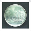 Medal commemorating the Battle of Lowestoft, 1665; reverse by J. Roettier