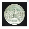 Medal commemorating the proposed commercial treaty with Spain; reverse by J. Roettier