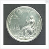Medal commemorating the Peace of Breda, 1667; reverse by J. Roettier