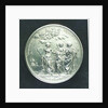 Medal commemorating Christ's Hospital; reverse by J. Roettier