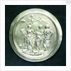 Medal commemorating Christ's Hospital; obverse by J. Roettier