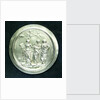 Medal commemorating Christ's Hospital; obverse by J. Roettier