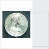 Naval and military reward medal; obverse by J. Roettier