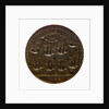 Medal commemorating Admiral Edward Vernon (1684-1757) and the capture of Porto Bello, 1739; reverse by unknown