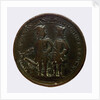 Medal commemorating Admiral Edward Vernon (1684-1757) and the capture of Porto Bello, 1739; obverse by unknown