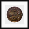 Medal commemorating Admiral Edward Vernon (1684-1757) and the capture of Porto Bello, 1739; reverse by unknown