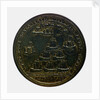 Medal commemorating Admiral Edward Vernon (1684-1757) and the capture of Porto Bello, 1739; reverse by G. Bradbury