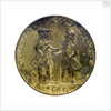Medal commemorating Admiral Edward Vernon (1684-1757) and Admiral Sir Chaloner Ogle (1681?-1750), the attack on Cartagena, 1741; obverse by unknown