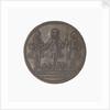 Medal commemorating Admiral Edward Vernon (1684-1757), Admiral Sir Chaloner Ogle (1681?-1750) and General Thomas Wentworth, the attack on Cartagena, 1741 by unknown